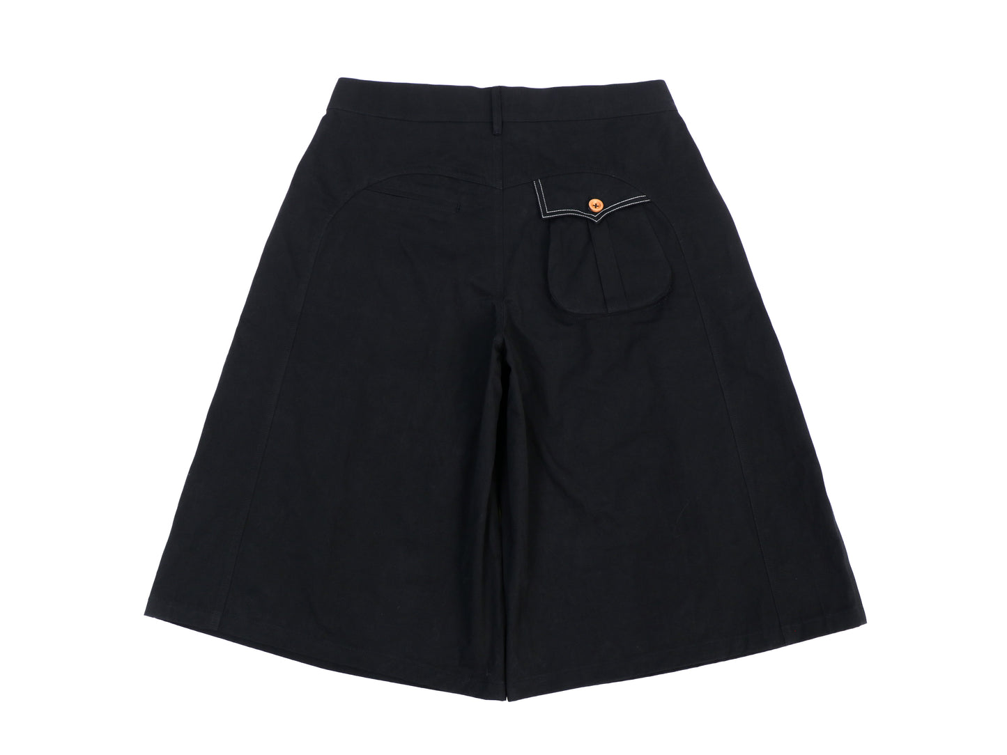 PLEATED POPLIN SHORTS